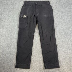 Helly Hansen Pants Womens 30x30 (Fits‎ 30x28) Black Workwear Cargo Work Utility